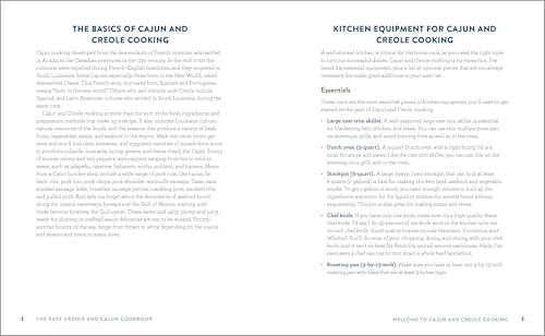 The Easy Creole and Cajun Cookbook: Modern and Classic Dishes Made Simple