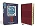 NIV Study Bible, Fully Revised Edition (Study Deeply. Believe Wholeheartedly.), Large Print, Leathersoft, Burgundy, Red Letter, Thumb Indexed, Comfort Print