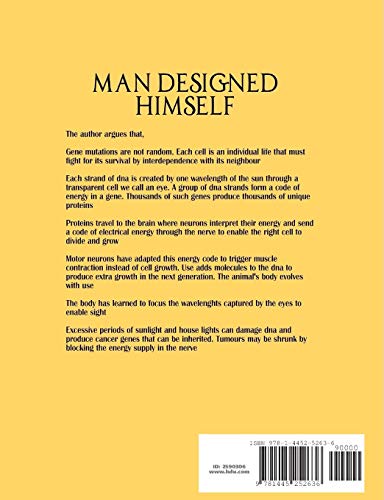 Man Designed Himself — back cover