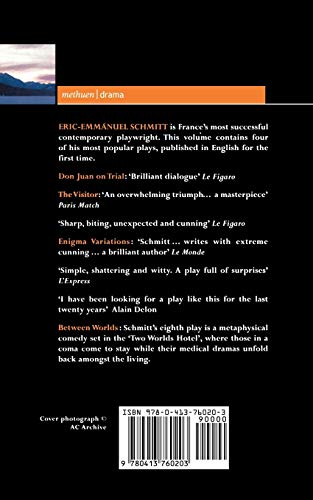 Schmitt Plays: 1: Don Juan on Trial; The Visitor; Enigma Variations; Between Worlds (Contemporary Dramatists)