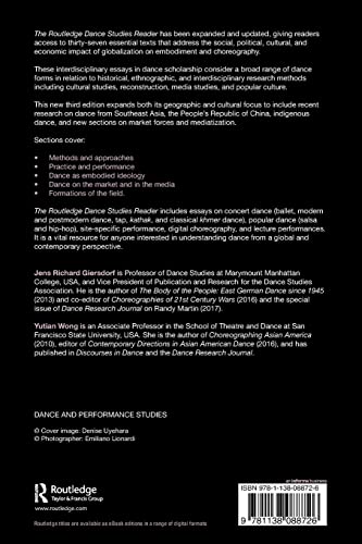 The Routledge Dance Studies Reader — back cover