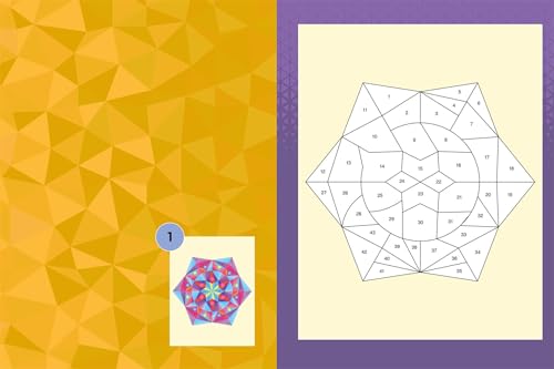 Sticker By Numbers: Mandalas: Create Amazing 3-D Pictures