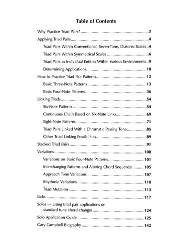 Triad Pairs for Jazz: Practice and Application for the Jazz Improvisor
