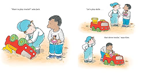 Want to Play Trucks? by Stott, Ann (Hardcover)