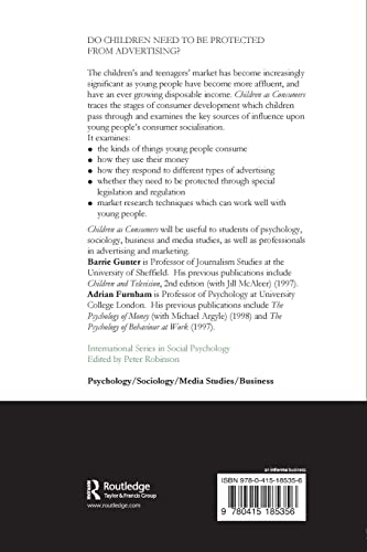 Children as Consumers (International Series in Social Psychology)