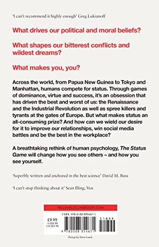 The Status Game: On Human Life and How to Play It