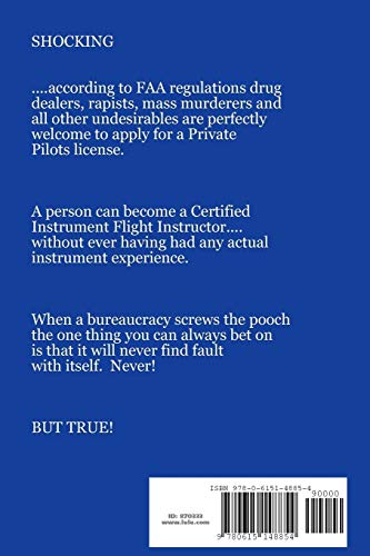 The FAA Will Kill You — back cover