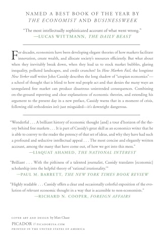 How Markets Fail by Cassidy, John