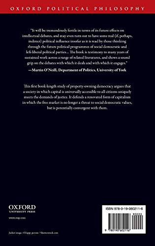 Republic of Equals: Predistribution and Property-Owning Democracy (Oxford Political Philosophy)