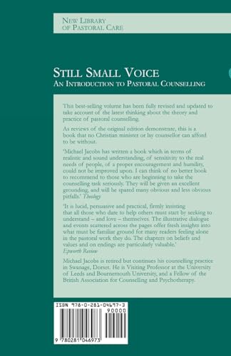 Still Small Voice: Practical Introduction to Counselling in Pastoral and Other Settings (New Library of Pastoral Care)