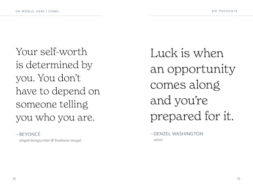 OK World, Here I Come!: Inspiring Advice for the Day After Graduation