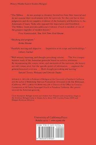 Survivors: An Oral History Of The Armenian Genocide