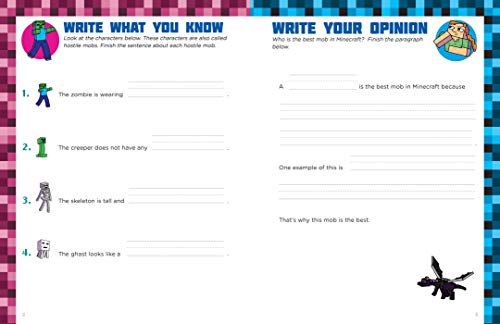 Writing for Minecrafters: Grade 1 by Sky Pony Press