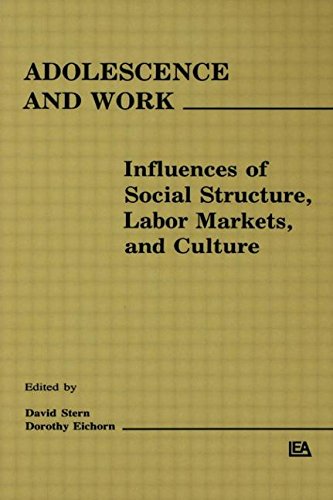 Adolescence and Work: Influences of Social Structure, Labor Markets, and Culture