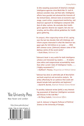 Secret Agencies: U.S. Intelligence in a Hostile World