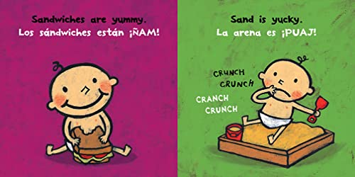 Yummy Yucky/am! Puaj! (Leslie Patricelli board books)