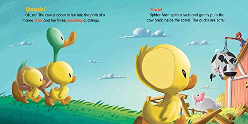 Marvel Beginnings: Spider Man Goes to the Farm by Behling, S