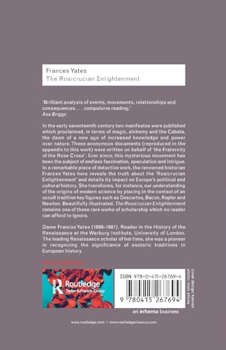 The Rosicrucian Enlightenment (Routledge Classics)