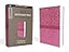 NIV, Super Giant Print Reference Bible (Font Size: 16.5-point), Leathersoft, Pink, Red Letter, Comfort Print