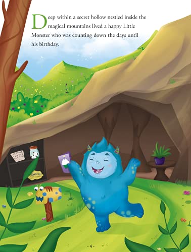 The Little Monster: A Glow-in-the-Dark Book about Being Afraid of the Dark (English Edition)