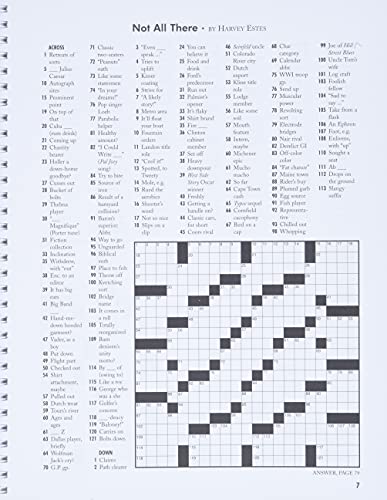 The Washington Post Lazy Sunday Crosswords