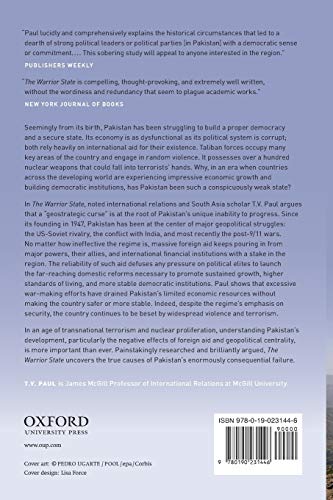 The Warrior State: Pakistan in the Contemporary World