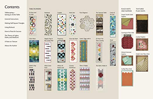 Tantalizing Table Toppers: Sew 20+ Runners, Place Mats & Napkins