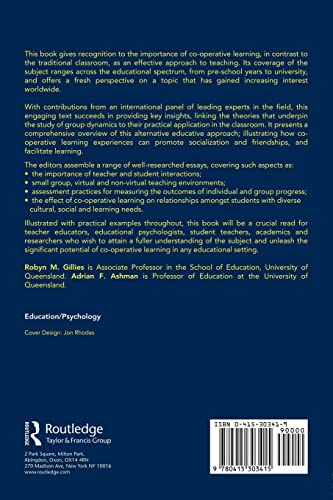 Cooperative Learning: The Social and Intellectual Outcomes of Learning in Groups