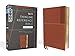 NIV, Thinline Reference Bible (Deep Study at a Portable Size), Large Print, Leathersoft, Brown, Red Letter, Comfort Print