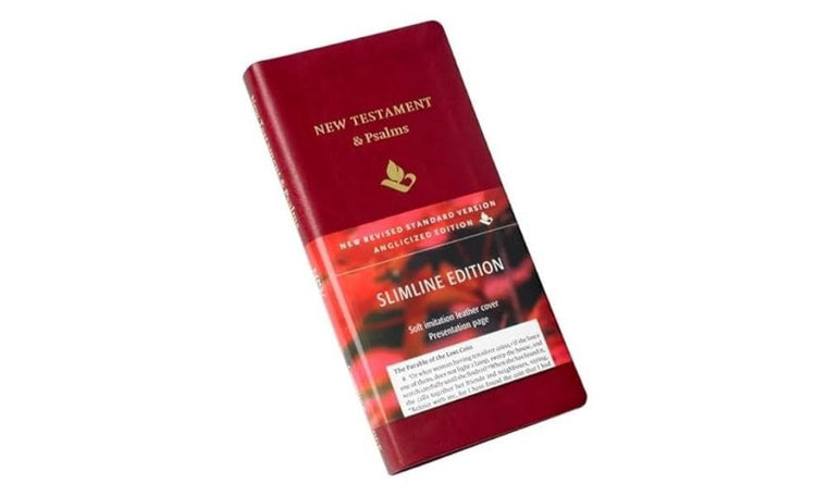 NRSV New Testament and Psalms, Burgundy Imitation leather, NR012:NP