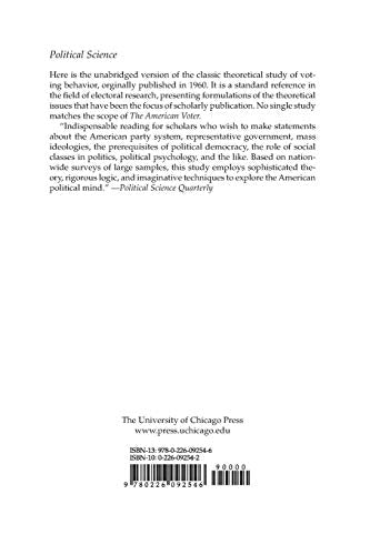 The American Voter by Campbell, Angus