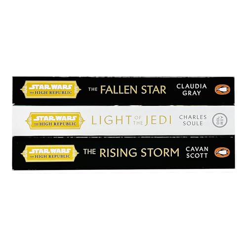 Star Wars: The High Republic Series 3 Books Collection Set (Light of the Jedi, The Rising Storm & The Fallen Star)