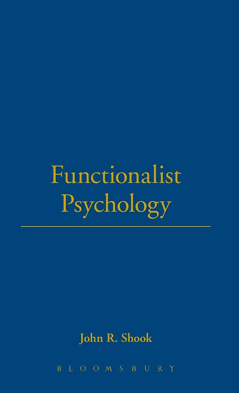 Functionalist Psychology (Thoemmes Library of American Thought)