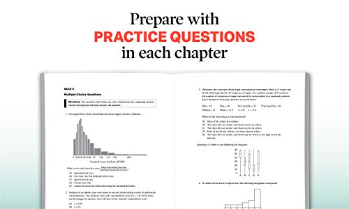 AP Statistics: With 6 Practice Tests (Barron's Test Prep)