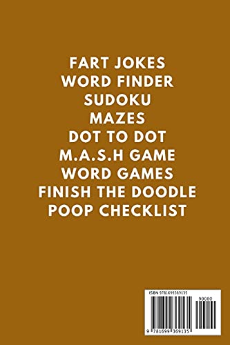 Things To Do While You Poo On The Loo: Activity Book With Funny Facts, Bathroom Jokes, Poop Puzzles, Sudoku & Much More. Perfect Gag Gift. (Alex Smart's Bathroom Readers)