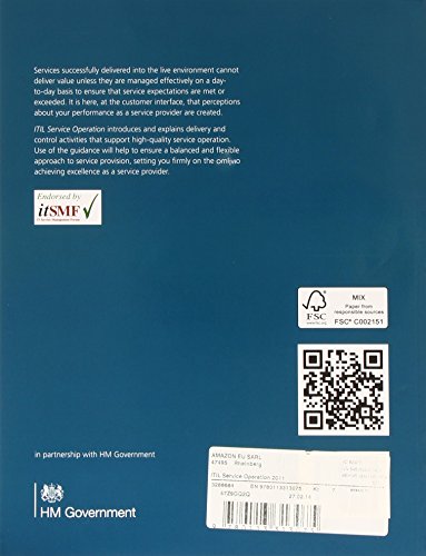 ITIL Service Operation (ITIL v3 Service Lifecycle)