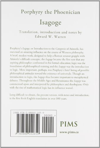 Isagoge (Mediaeval Sources in Translation)