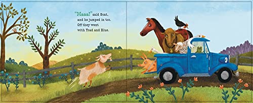 Little Blue Truck Makes a Friend: A Farmyard Story About Welcoming New Friends for Children (Ages 4-8)
