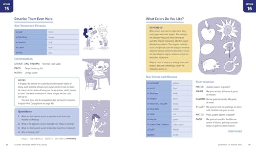 Learn Spanish with Pictures: Easy, Visual Lessons to Master Basic Grammar and Vocabulary (English and Spanish Edition)