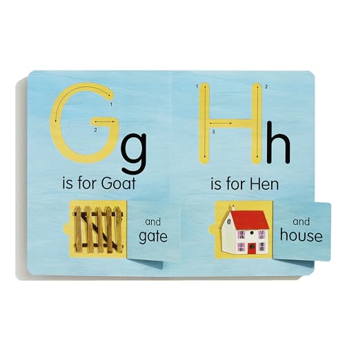 A is for Apple: An Interactive Alphabet With Tracks to Trace and Flaps to Flip! (Smart Kids Trace-and-Flip)
