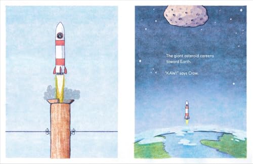 Cranky, Crabby Crow (Saves the World): A Funny Picture Book About Friendship from a Caldecott Honor Author for Kids (Ages 4-8)