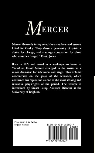 Mercer Plays: 2: Flint, The Bankrupt, An Afternoon at the Festival, Duck Song, The Arcata Promise, Find Me, Huggy Bear (Contemporary Dramatists)