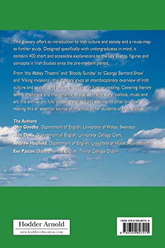 Irish Studies (Essential Glossary Series)
