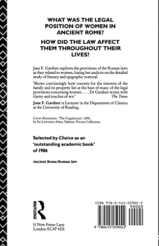 Women in Roman Law and Society