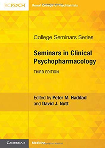 Seminars in Clinical Psychopharmacology (College Seminars Series)