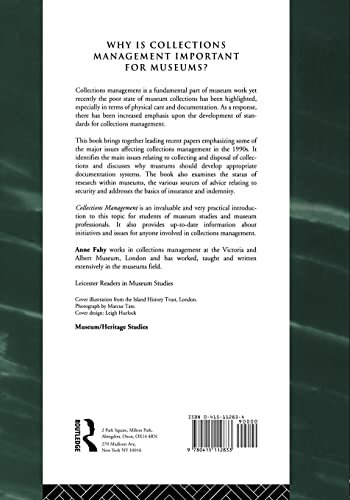 Collections Management (Leicester Readers in Museum Studies)