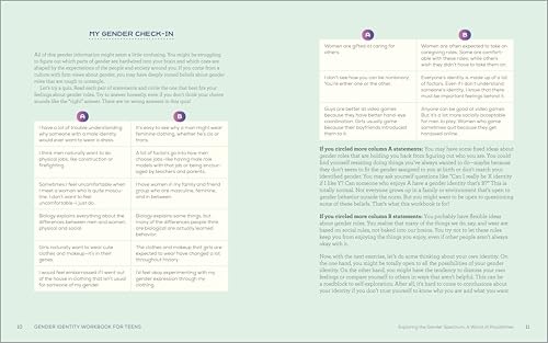 Gender Identity Workbook for Teens: Practical Exercises to Navigate Your Exploration, Support Your Journey, and Celebrate Who You Are