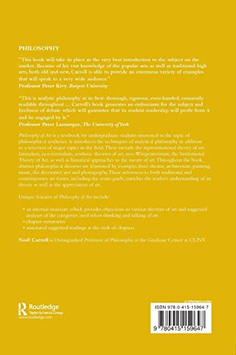 Philosophy of Art: A Contemporary Introduction (Routledge Contemporary Introductions to Philosophy)