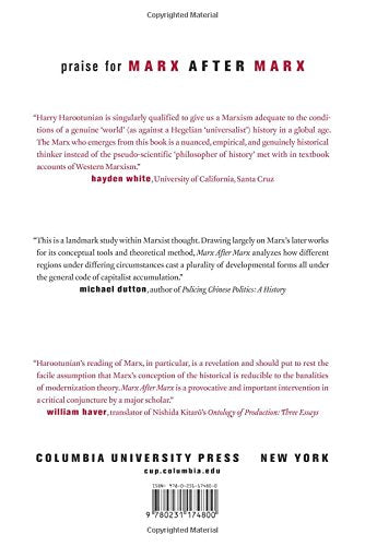 Marx After Marx: History and Time in the Expansion of Capitalism