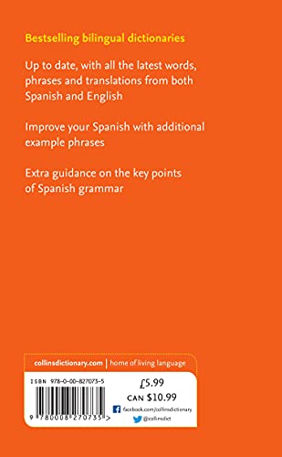 Collins Spanish Dictionary: Essential Edition (Collins Essential Editions) (English and Spanish Edition)